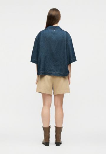 Джинсовая блузка