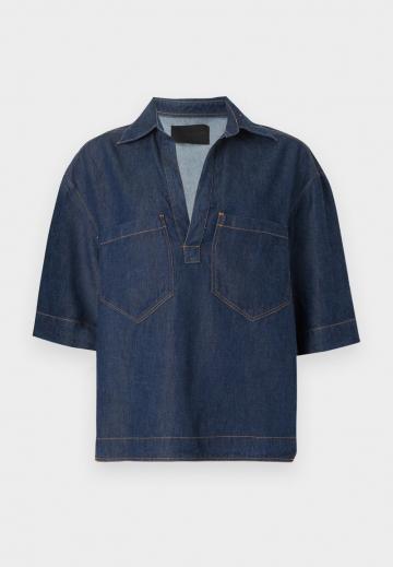 Джинсовая блузка