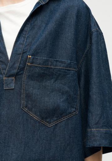 Джинсовая блузка