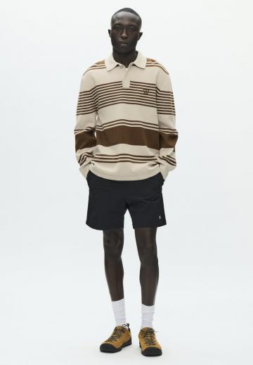 Поло с длинным рукавом