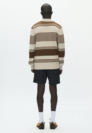 Поло с длинным рукавом