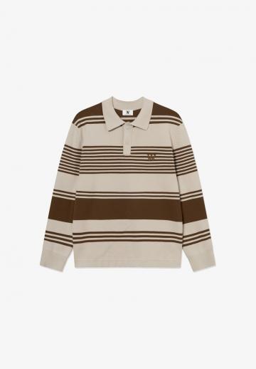 Поло с длинным рукавом