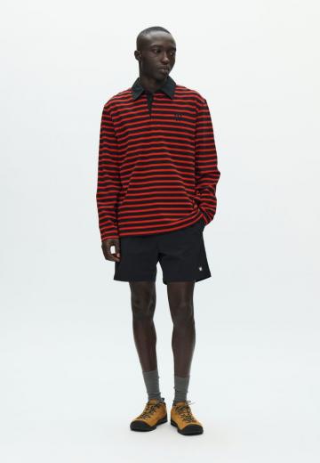 Поло с длинным рукавом