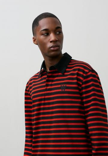 Поло с длинным рукавом