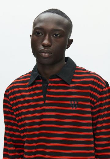 Поло с длинным рукавом