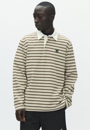 Поло с длинным рукавом