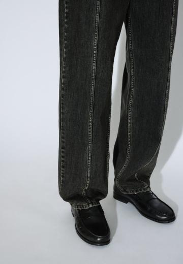 Прямые джинсы