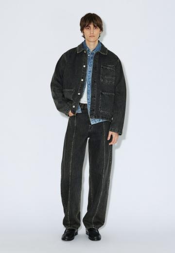 Прямые джинсы