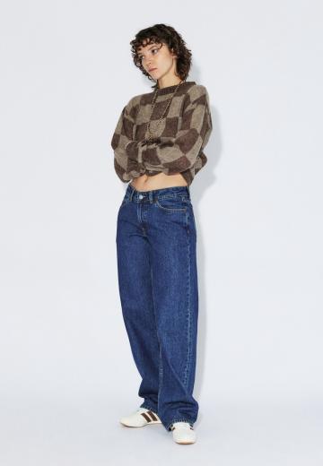 Прямые джинсы