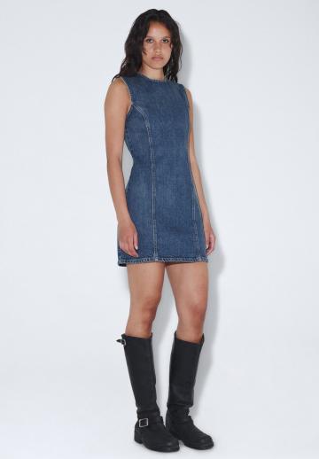 Джинсовое платье