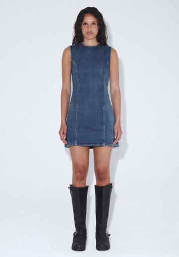 Джинсовое платье