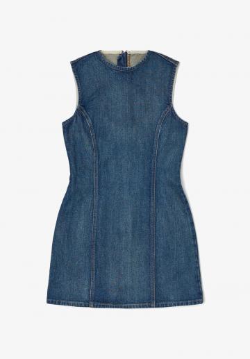 Джинсовое платье