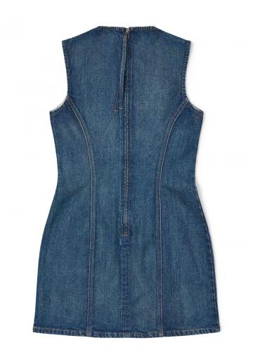 Джинсовое платье