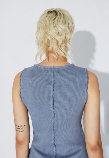 Джинсовая жилетка