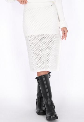 Вязаная юбка