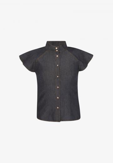 Джинсовая блузка