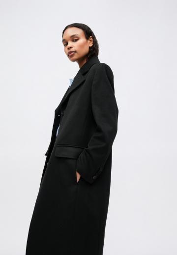 Шерстяное пальто