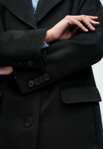 Шерстяное пальто