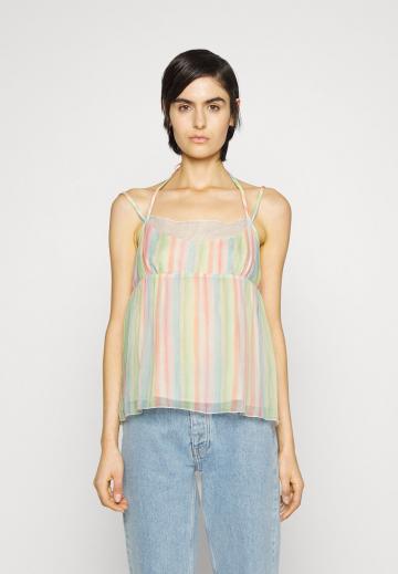 Топ на бретельках