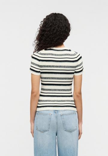 Пуловер с коротким рукавом