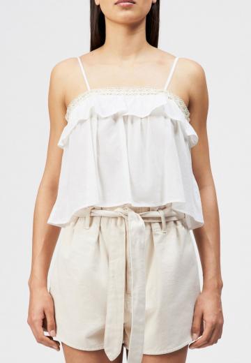 Топ на бретельках