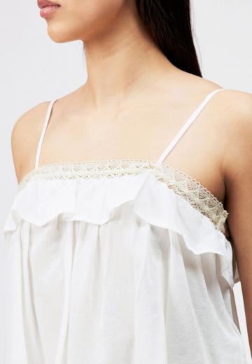 Топ на бретельках