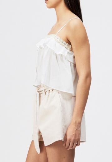 Топ на бретельках