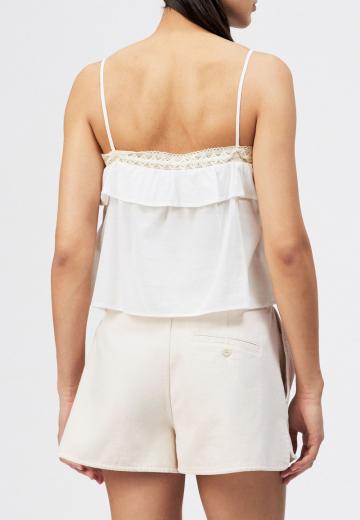 Топ на бретельках