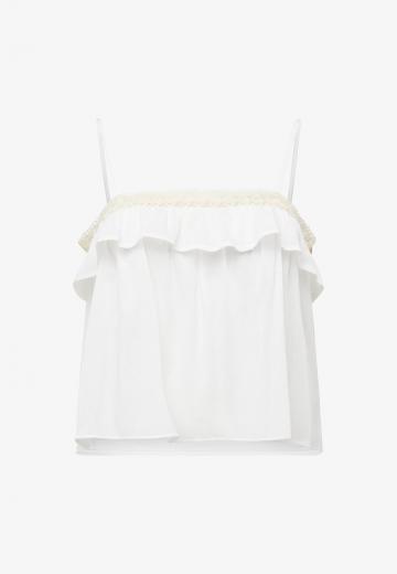 Топ на бретельках