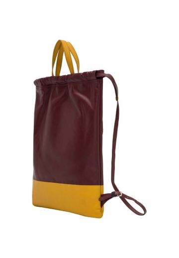 Кожаный рюкзак