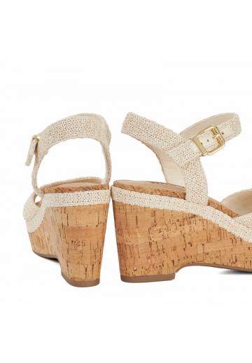 Босоножки на танкетке