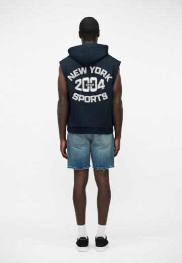 Пуловер с капюшоном