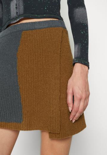 Вязаная юбка