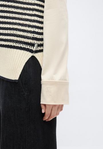 Пуловер без рукавов