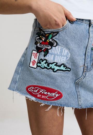 Джинсовая юбка