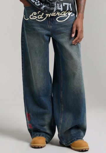 Прямые джинсы