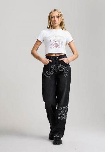 Свободные джинсы