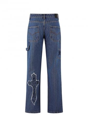 Прямые джинсы