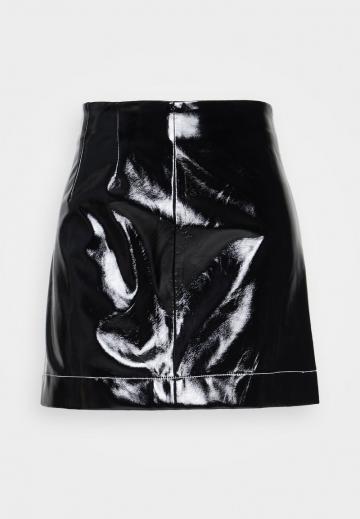 Кожаная юбка