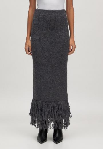 Вязаная юбка
