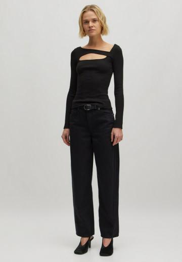 Прямые джинсы