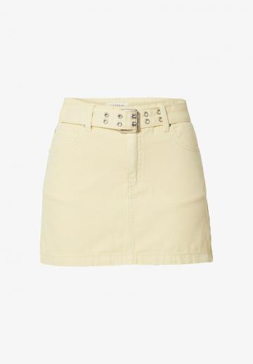 Юбка с накладными карманами