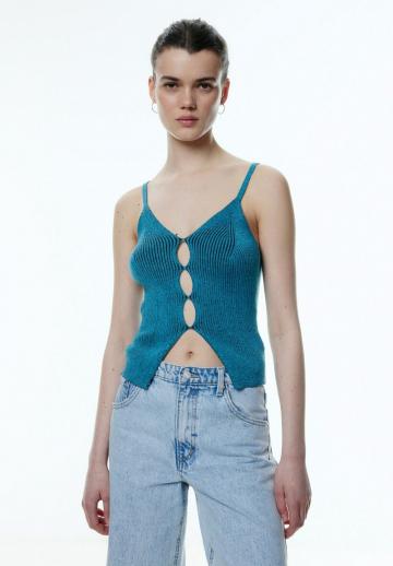 Топ на бретельках