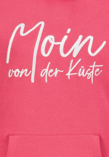 Пуловер с капюшоном