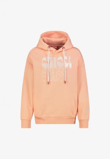 Пуловер с капюшоном