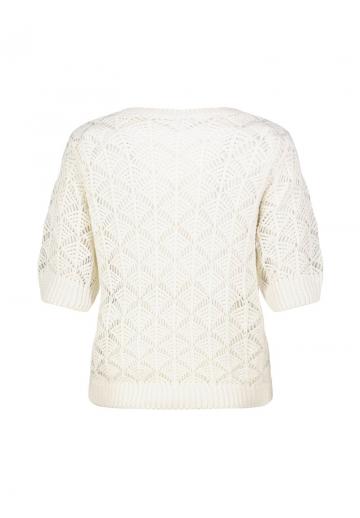 Пуловер с рукавом три четверти