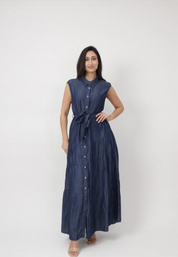 Джинсовое платье