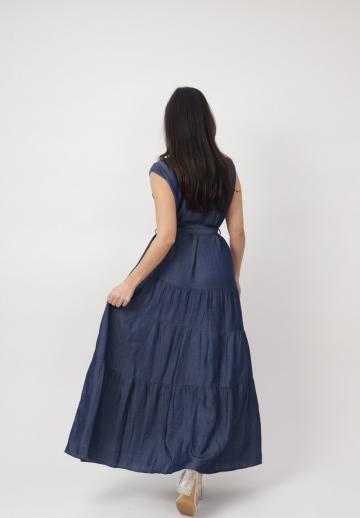 Джинсовое платье