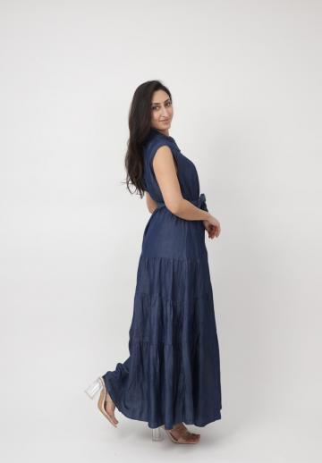 Джинсовое платье