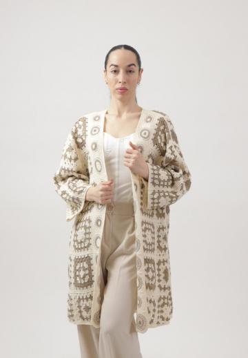 Длинный кардиган